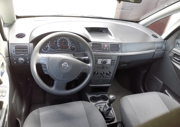 Opel Meriva cena 10900 przebieg: 159100, rok produkcji 2007 z Konin małe 79